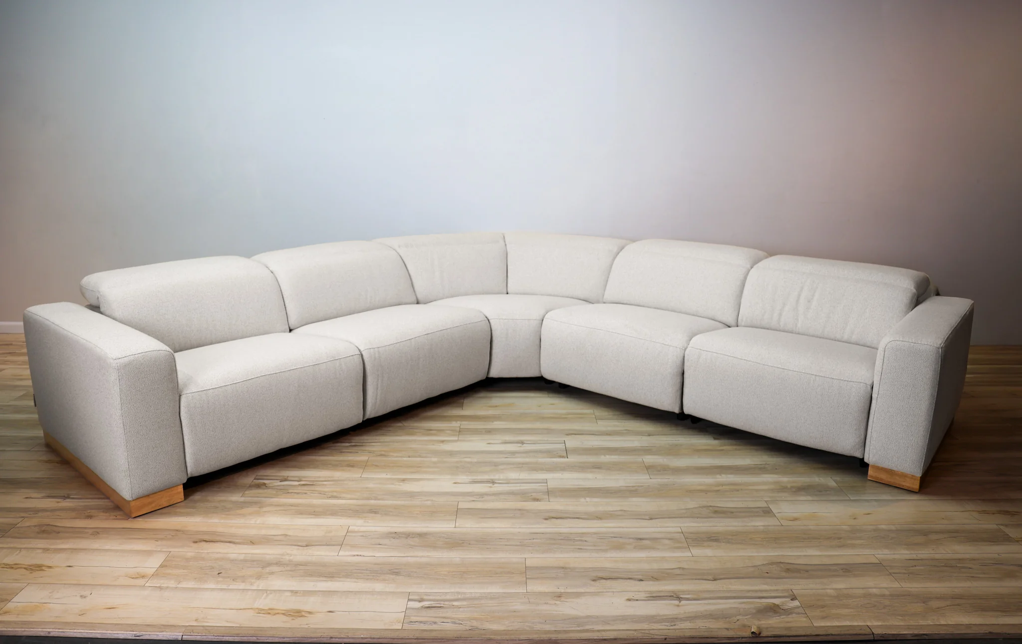 Voss Performance Fabric Power Reclining Sectional - Image 3