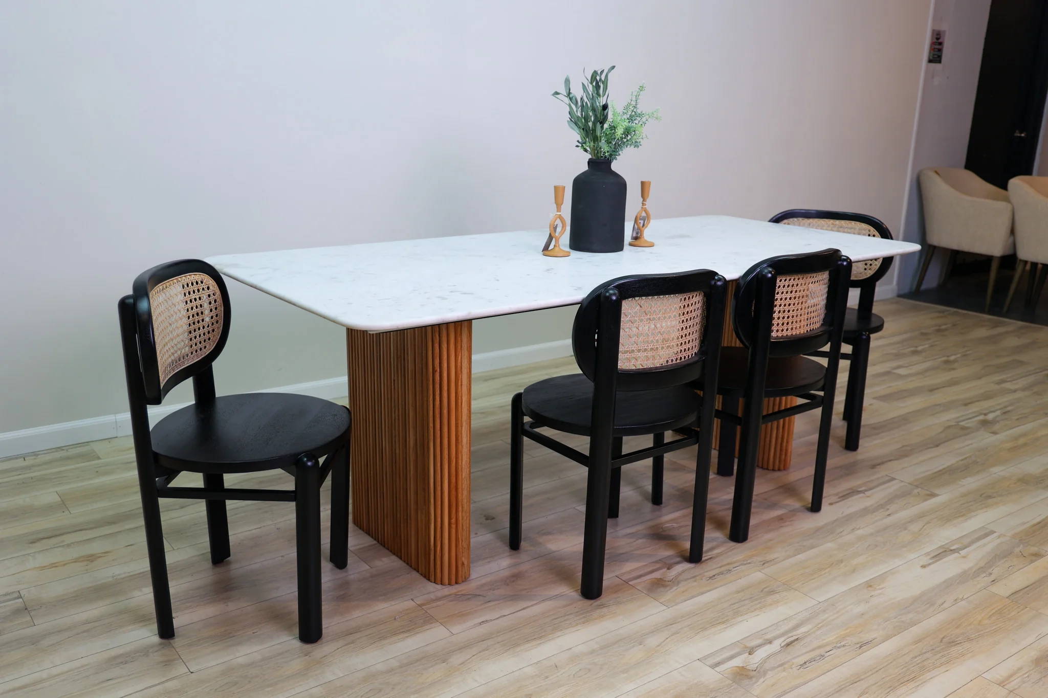 Cane Dining Chair - Image 6