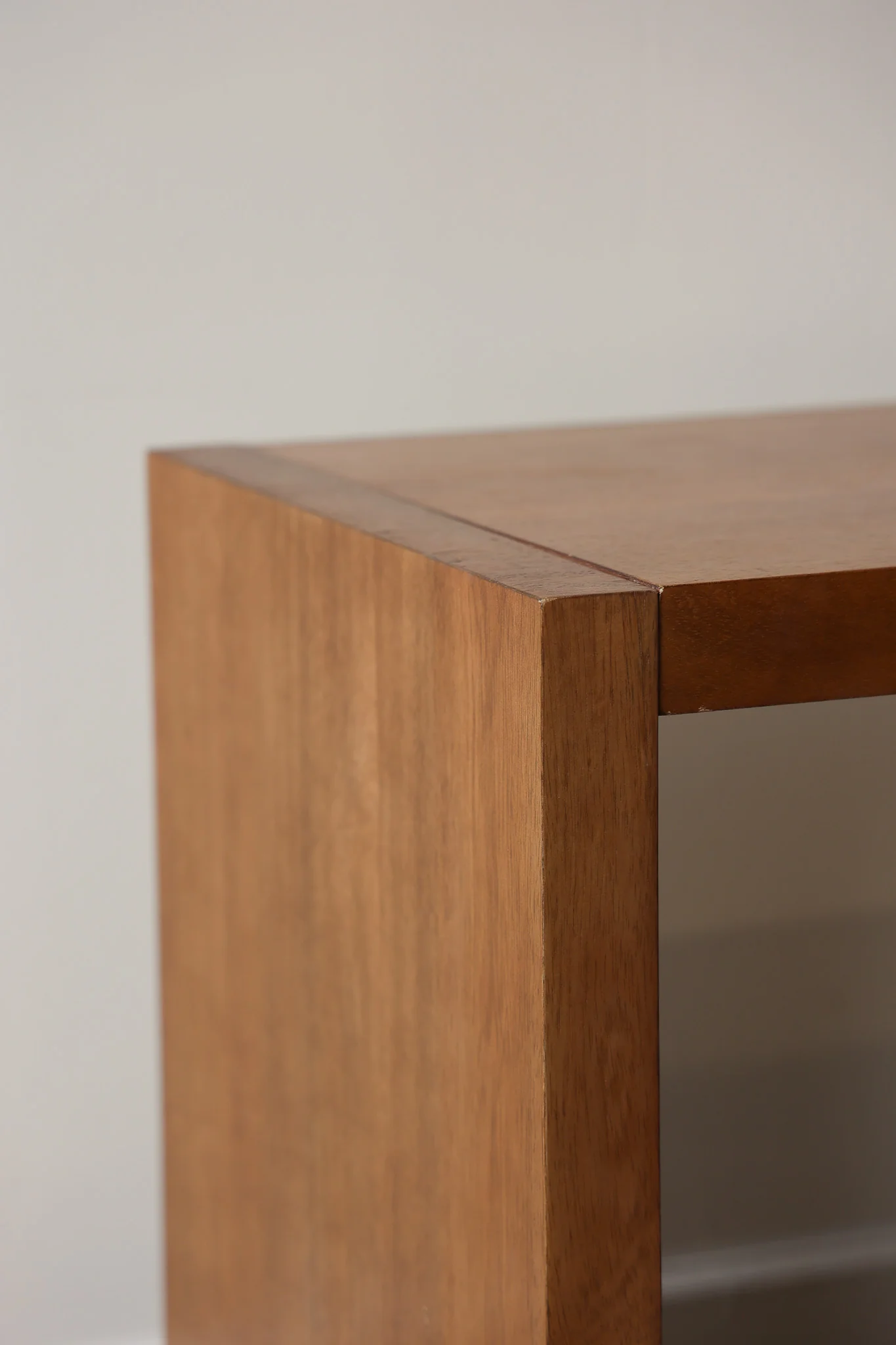 Dark Wood Over Ottoman Table - Image 12