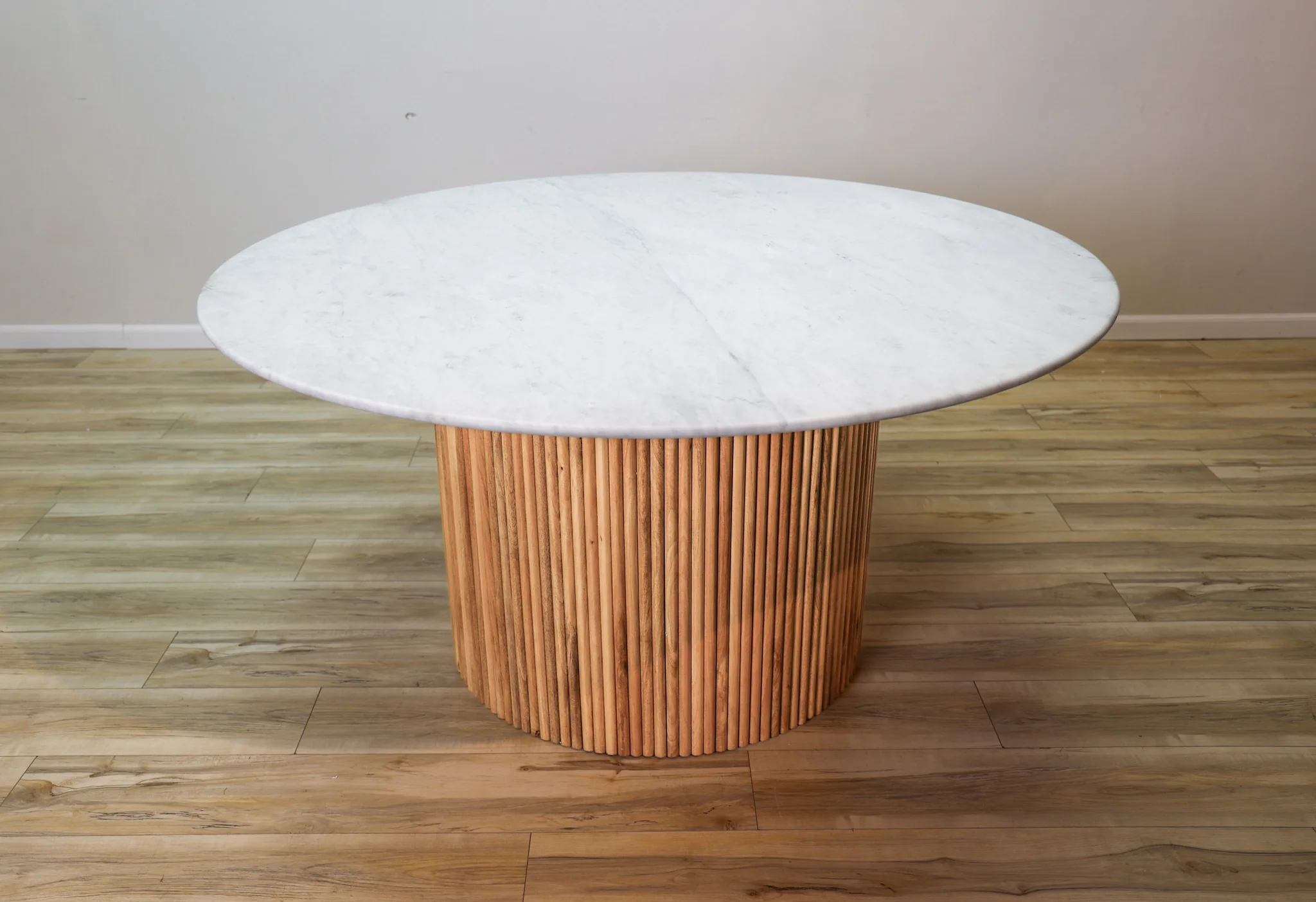 Fitzgerald Round Marble Dining Table - Image 12