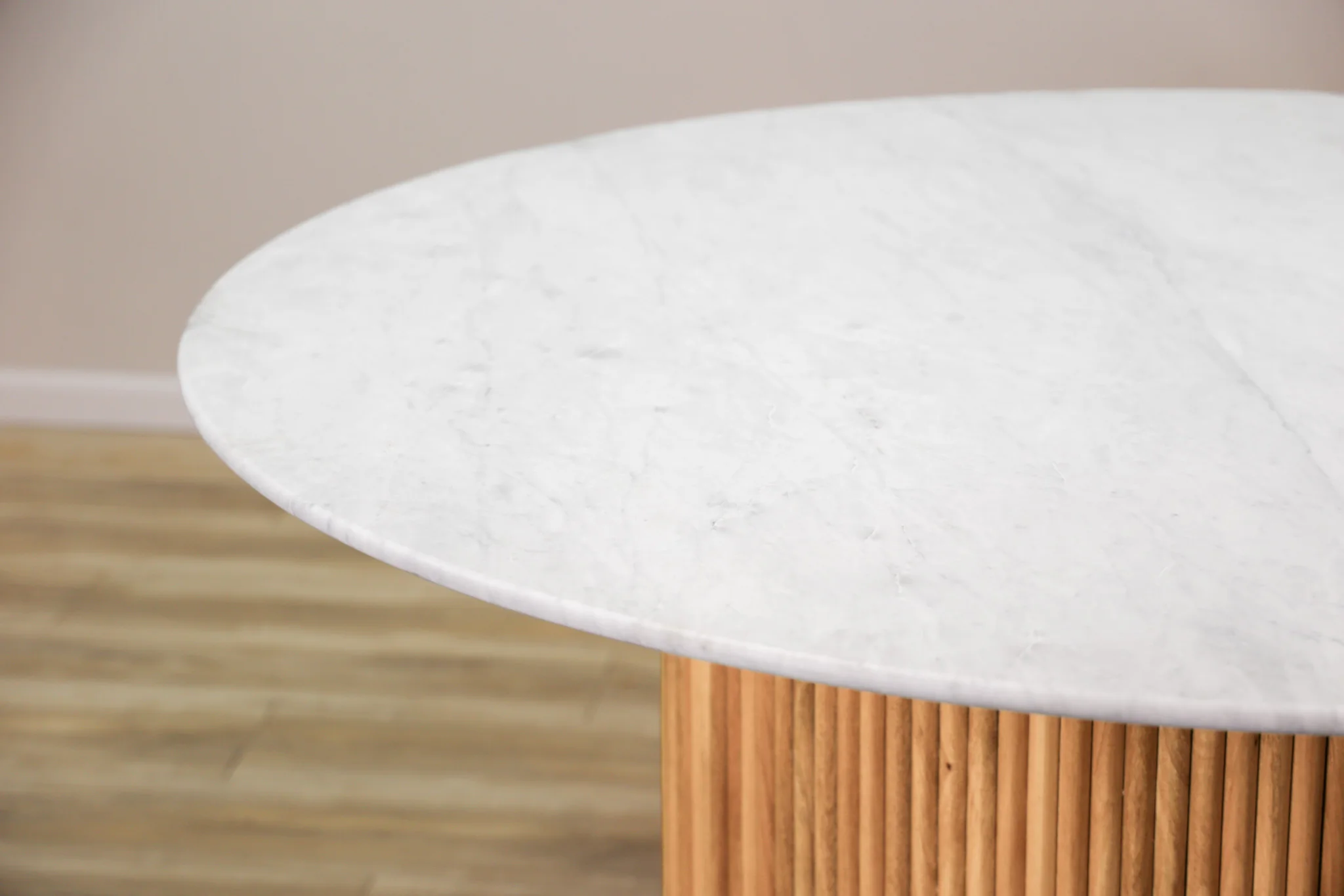 Fitzgerald Round Marble Dining Table - Image 13