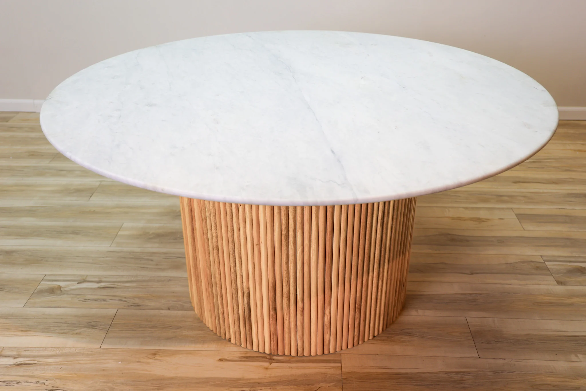 Fitzgerald Round Marble Dining Table - Image 15
