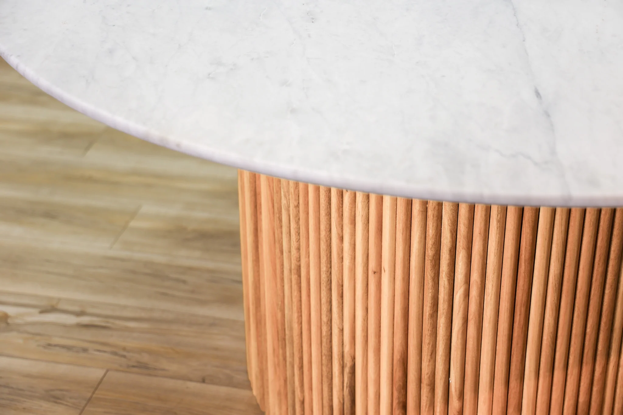 Fitzgerald Round Marble Dining Table - Image 16