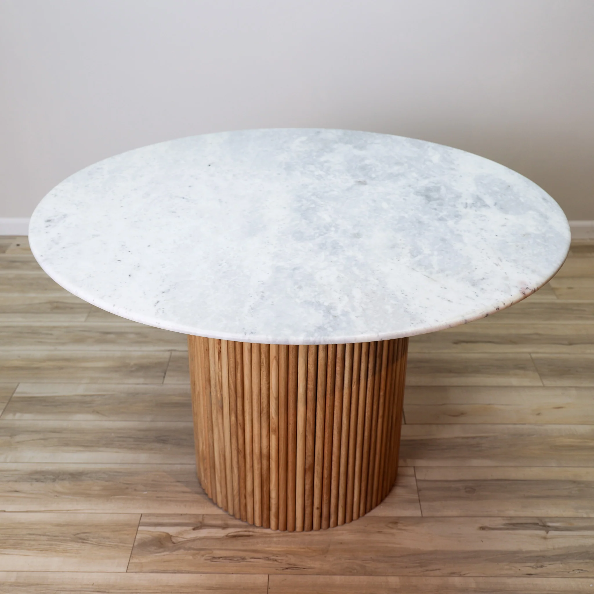 Fitzgerald Round Marble Dining Table - Image 8