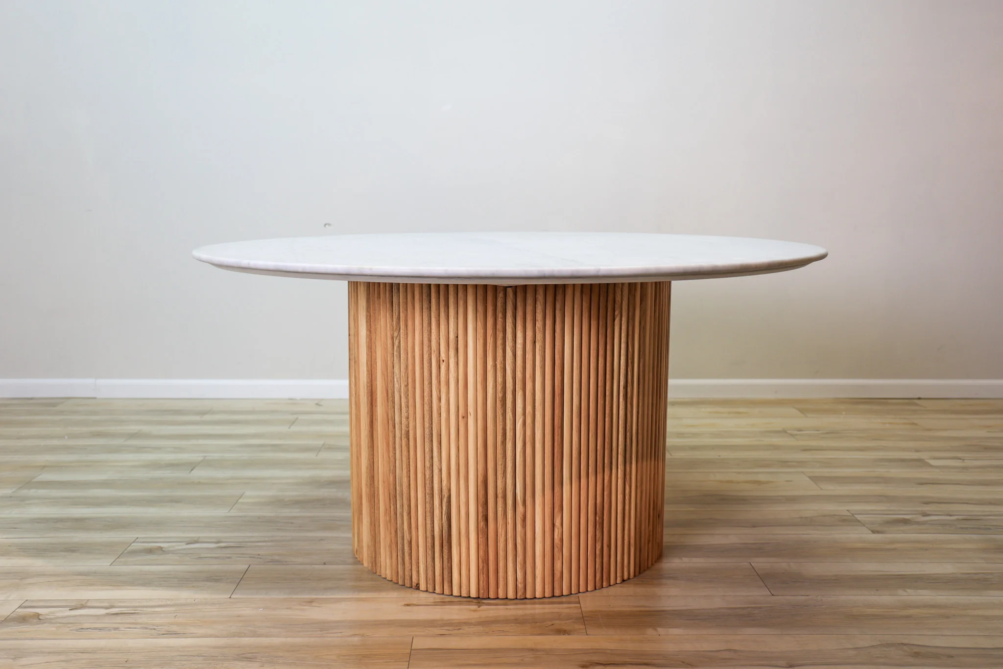 Fitzgerald Round Marble Dining Table - Image 9