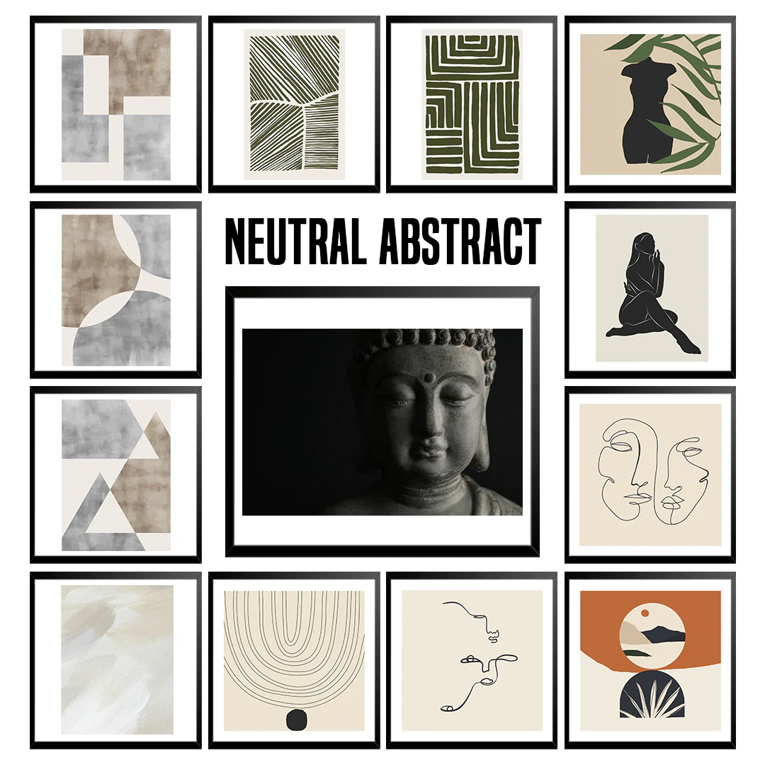 Neutral Circles Custom Art - Image 7