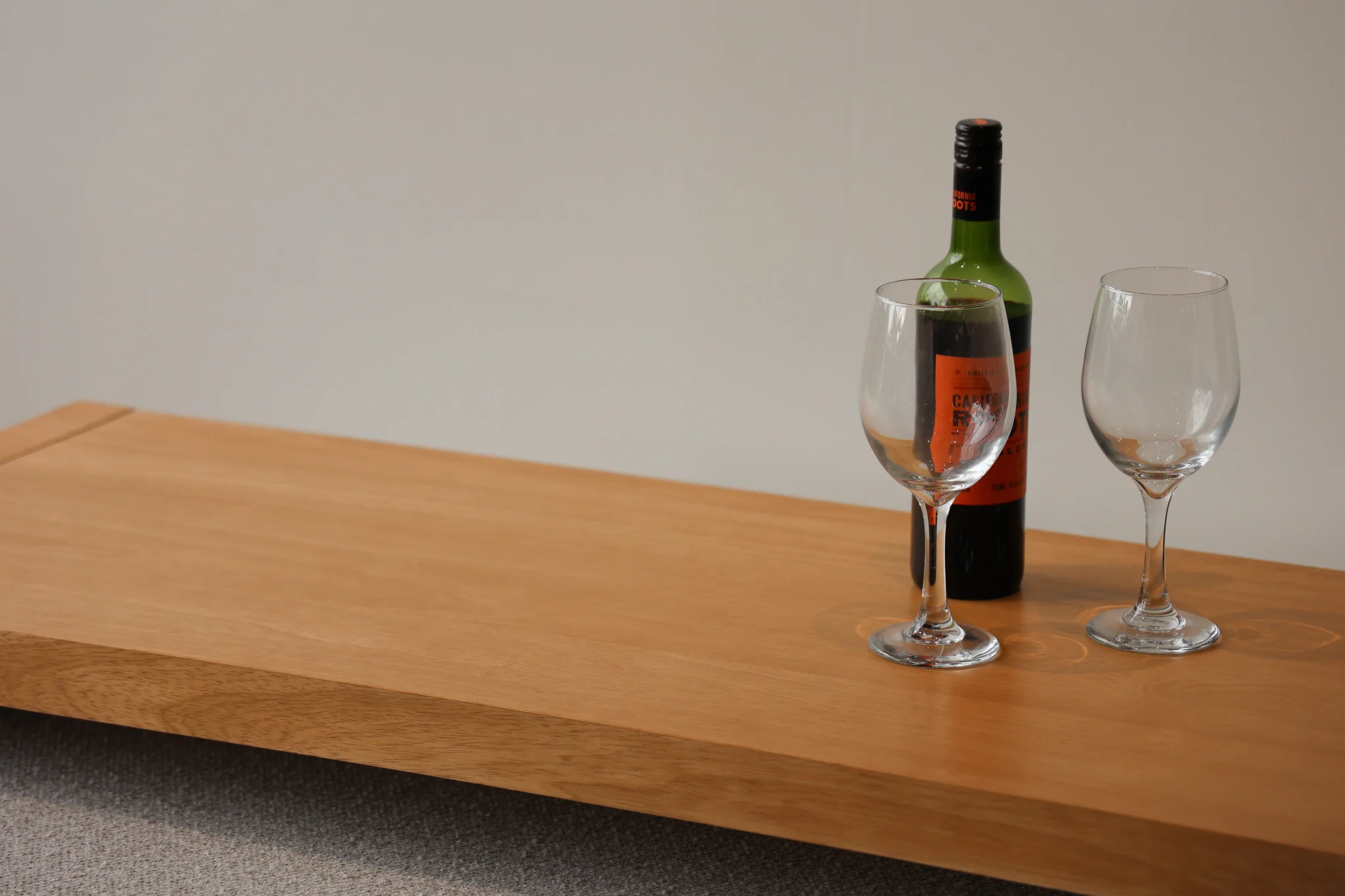 Light Wood Over Ottoman Table - Image 10