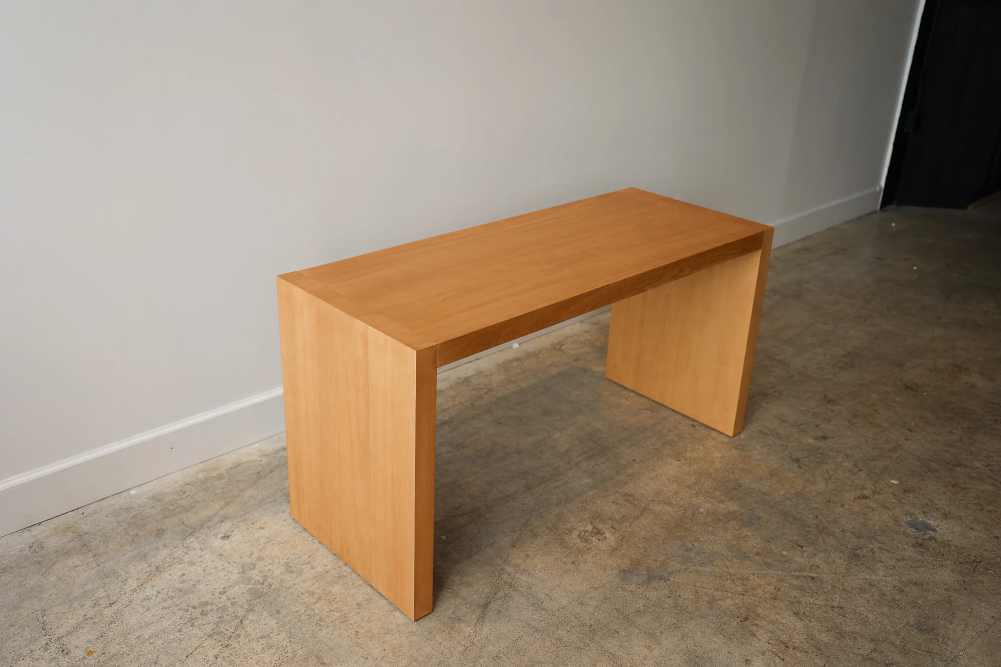 Light Wood Over Ottoman Table - Image 12