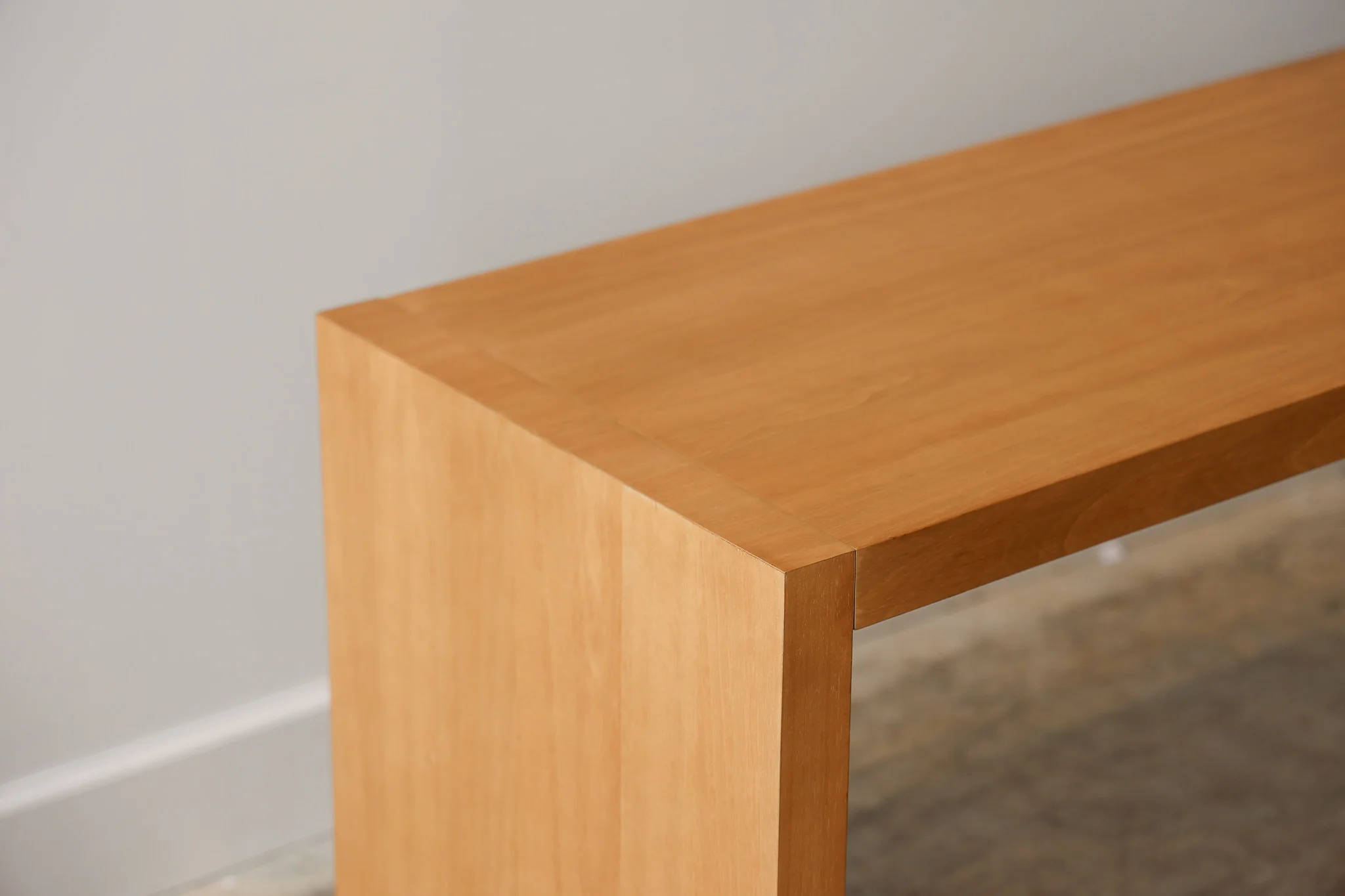 Light Wood Over Ottoman Table - Image 13