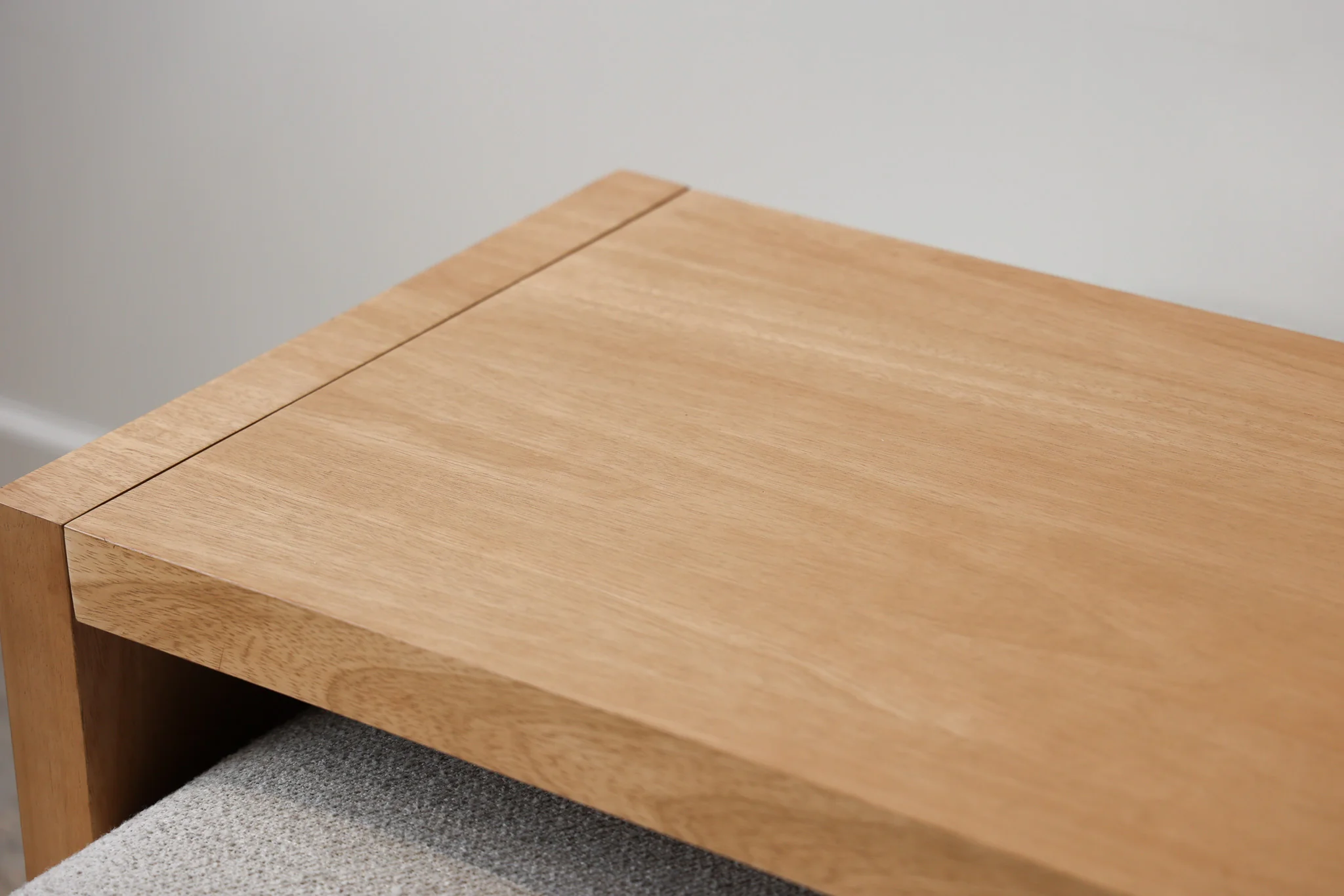 Light Wood Over Ottoman Table - Image 3