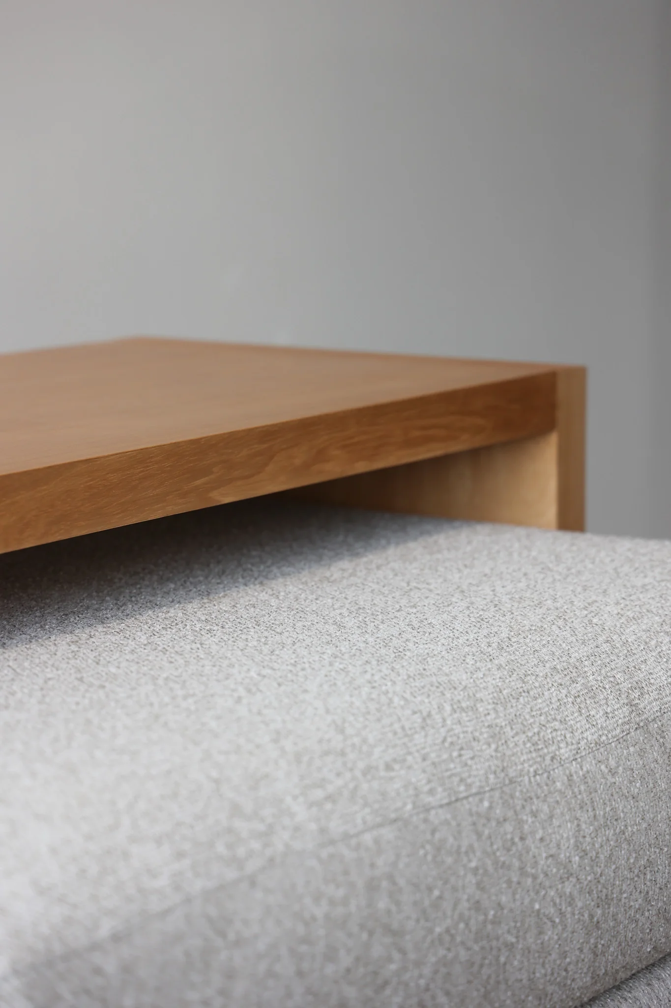 Light Wood Over Ottoman Table - Image 7