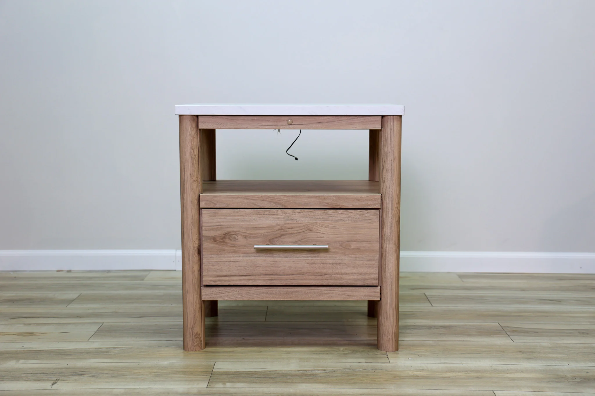 Lila Wooden Nightstand - Image 4