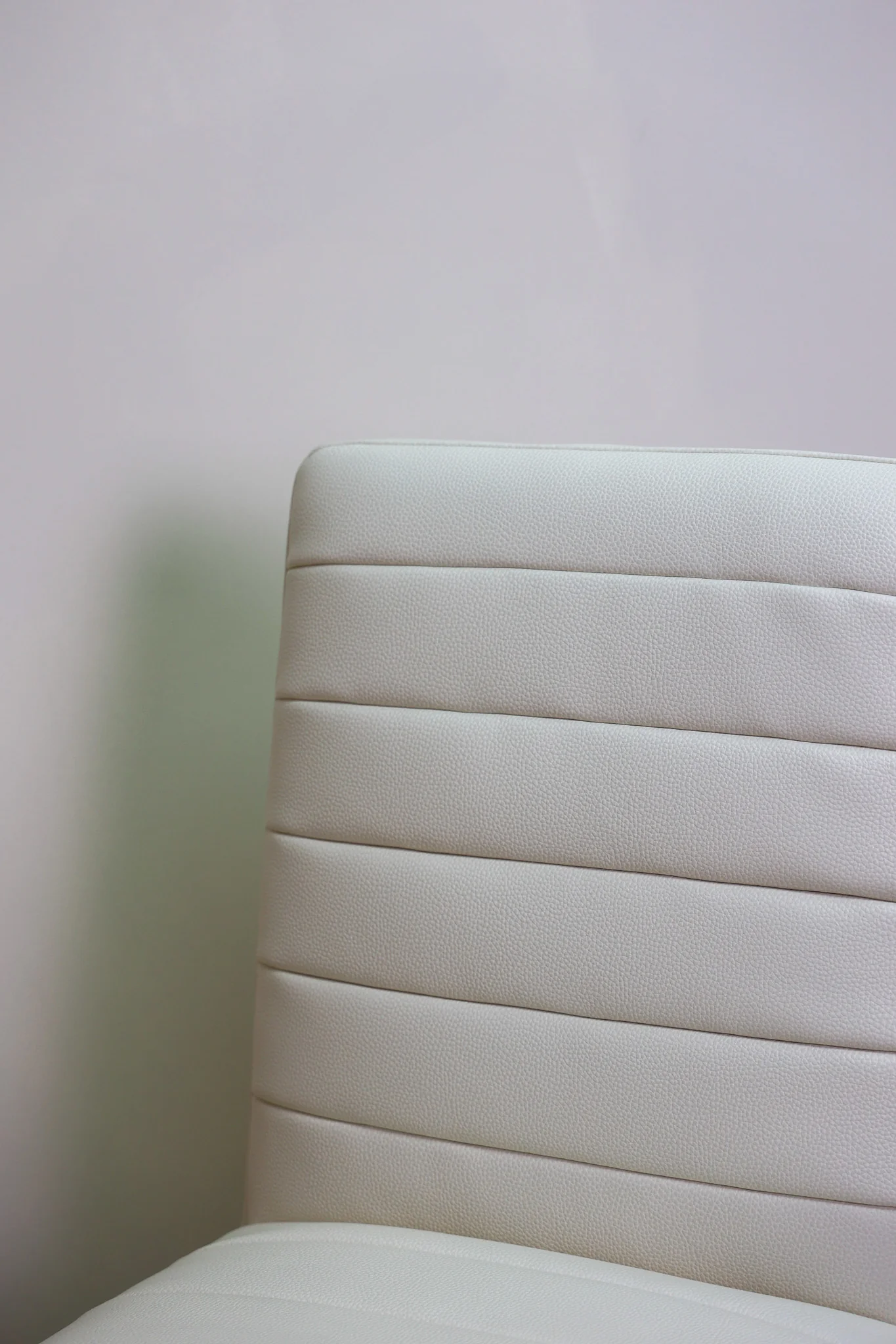 Stark White Faux Leather Dining Chair - Image 7