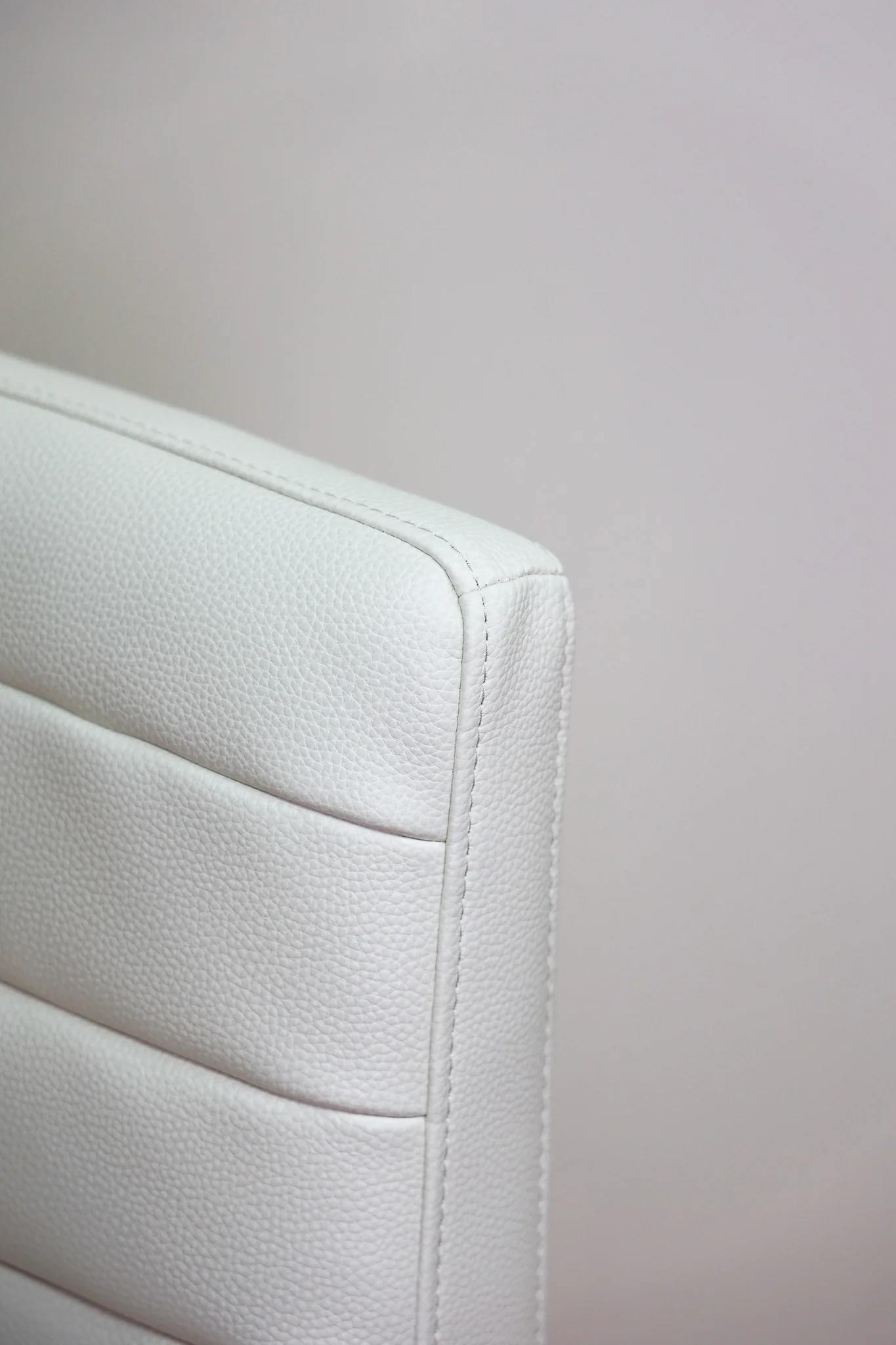 Stark White Faux Leather Dining Chair - Image 8